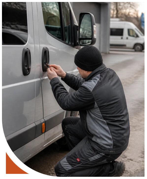 Аварийное вскрытие микроавтобуса в Красногорске от 3048 р. | Разлок-Крр